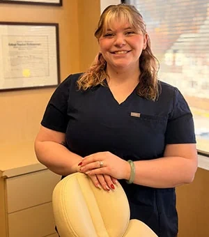 Harley, Orthodontic Assistant, at McInnes Palmer Orthodontics.